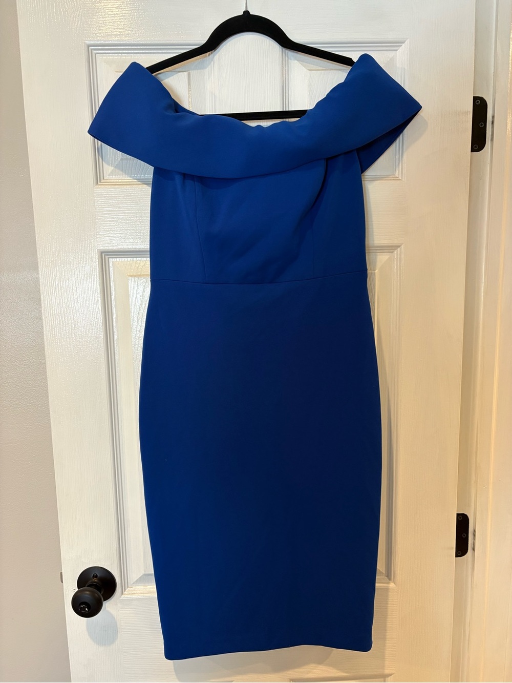 Tags on! Calvin Klein Off- Shoulder Dress